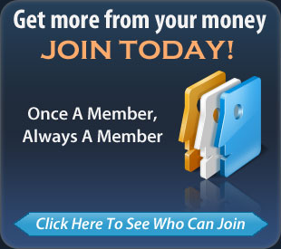 Get more from your money. Join today